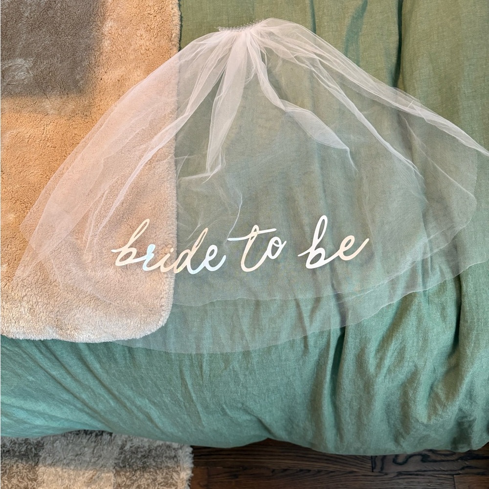 Bride To Be veil